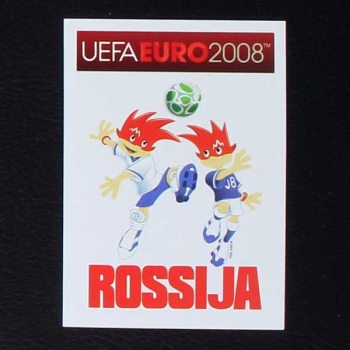 Euro 2008 Nr. 436 Panini Sticker Roosija Maskottchen