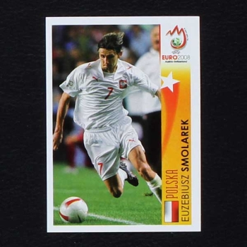 Euro 2008 Nr. 487 Panini Sticker Smolarek in Action