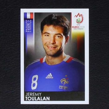 Euro 2008 No. 348 Panini sticker Toulalan