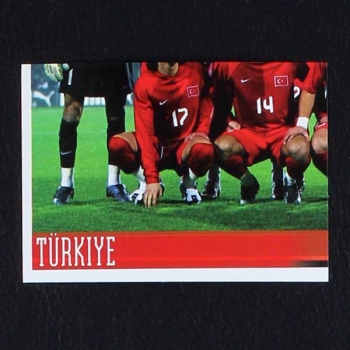 Euro 2008 Nr. 127 Panini Sticker Türkiye Team 3