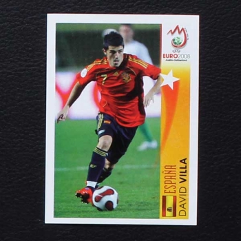 Euro 2008 Nr. 507 Panini Sticker Villa in Action