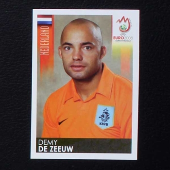 Euro 2008 Nr. 266 Panini Sticker de Zeeuw