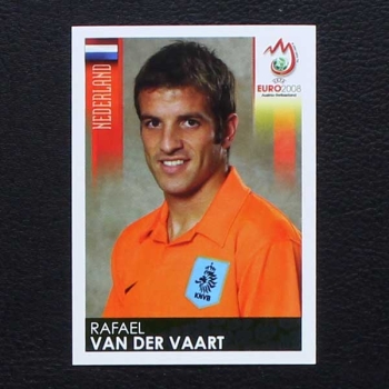 Euro 2008 No. 268 Panini sticker van Der Vaart