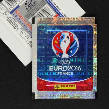 Euro 2016 Panini Sticker Tüte weiße Variante