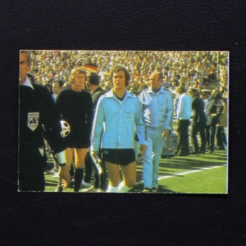 Franz Beckenbauer  Bergmann sticker Fußball WM 74