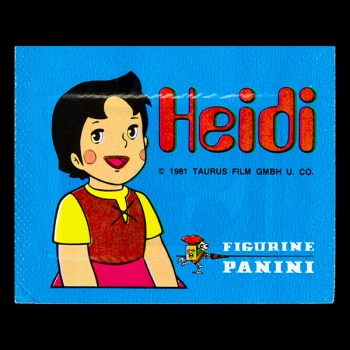 Heidi Panini Sticker Tüte