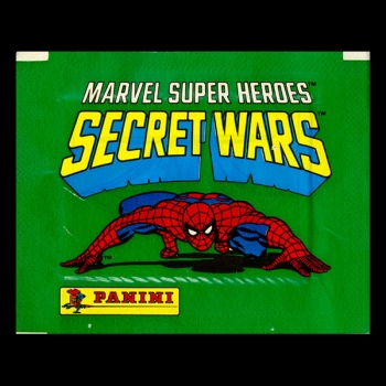 Secret Wars Panini Sticker Tüte