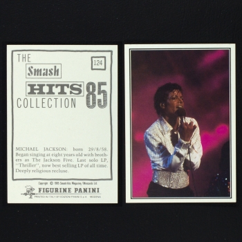 Michael Jackson Panini Sticker