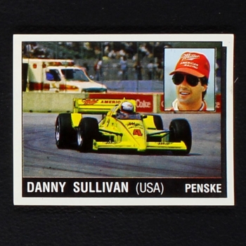 Danny Sullivan Panini Sticker Series Motor Adventures