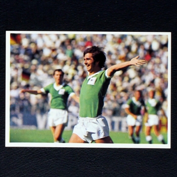 Gerd Müller Bergmann Sticker  No. 17 - Fußball 1970