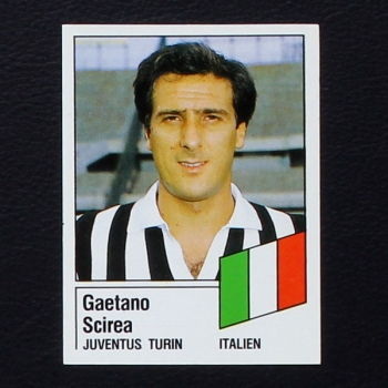 Gaetano Scirea Panini Sticker Nr. 385 - Fußball 87