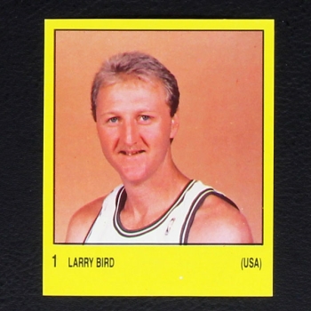 Larry Bird Panini Sticker Nr. 1 - Super Sport 1988