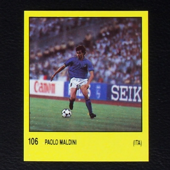 Paolo Maldini Panini Sticker Nr. 106 - Super Sport 1988