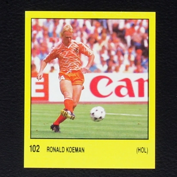 Ronald Koeman Panini Sticker Nr. 102 - Super Sport 1988
