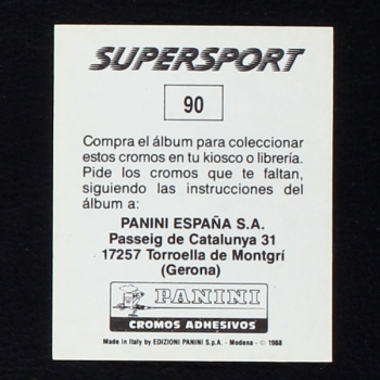 Peter Beardsley Panini Sticker Nr. 90 - Super Sport 1988