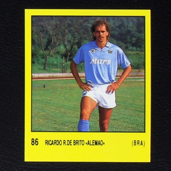 Ricardo de Brito Alemao Panini Sticker Nr. 86 - Super Sport 1988