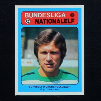 Jupp Heynckes Americana Card No. 26 - Bundesliga Nationalelf 1978