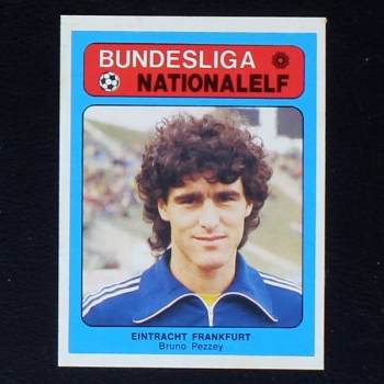 Bruno Pezzey Americana Card No. 127 - Bundesliga Nationalelf 1978