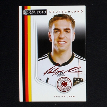 Philipp Lahm Panini Trading Card No. 7 - Team Cards 2010