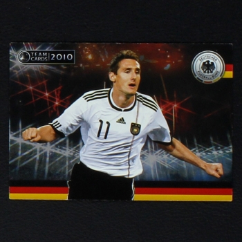 Miroslav Klose Panini Trading Card No. 66 - Team Cards 2010