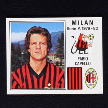 Fabio Capello Panini Sticker No. 188 - Calciatori 1979