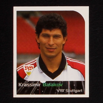 Krassimier Balakov Panini Sticker No. 293 - Fußball 2000