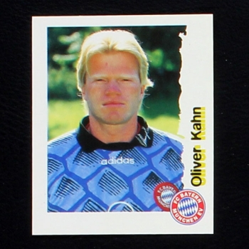 Oliver Kahn Panini Sticker No. 163 - Fußball 97-98 Endphase