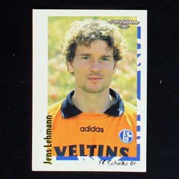 Jens Lehmann Panini Sticker No. 309 - Fußball 98