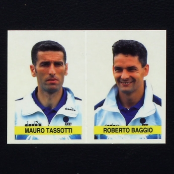 Tassotti - Baggio Panini Sticker No. P15 - Super Calcio 1994