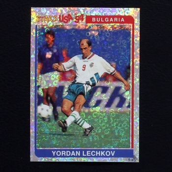 Yordan Letchkov Panini Sticker No. 214 - Super Calcio 1994