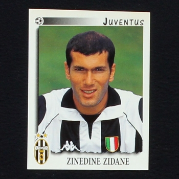 Zinedine Zidane Panini Sticker No. 164 - Calciatori 1997