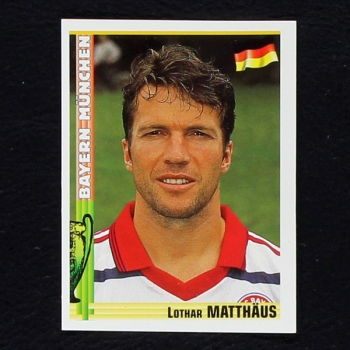 Lothar Matthäus Panini Sticker No. 19 - Euro Football 1998-99