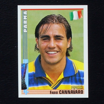 Fabio Cannavaro Panini Sticker No. 222 - Euro Football 1998-99