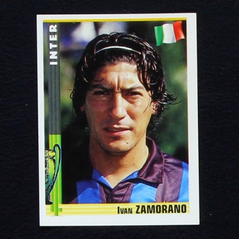 Ivan Zamorano Panini Sticker No. 48 - Euro Football 1998-99