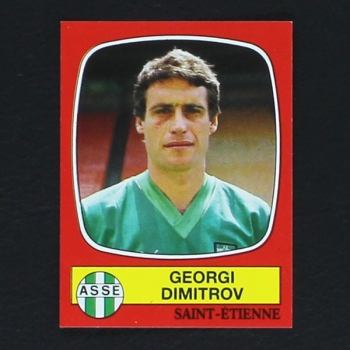 Georgi Dimitrov Panini Sticker No. 262 - Football 87