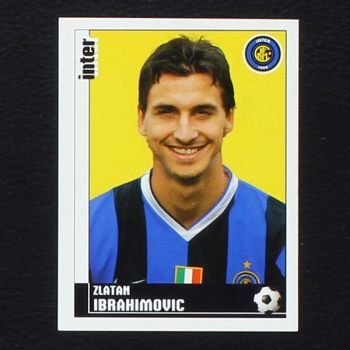 Zlatan Ibrahimovic Panini Sticker No. 174 - Calciatori 2006