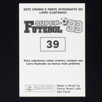 Thomas Helmer Panini Sticker No. 39 - Super Futebol 99