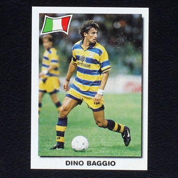 Dino Baggio Panini Sticker No. 74 - Super Futebol 99