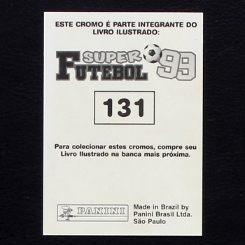 Raul Ganzalez Panini Sticker No. 131 - Super Futebol 99