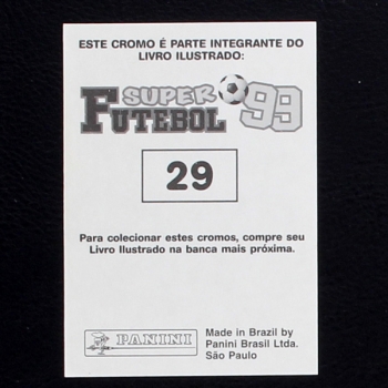 Fabio Cannavaro Panini Sticker No. 29 - Super Futebol 99