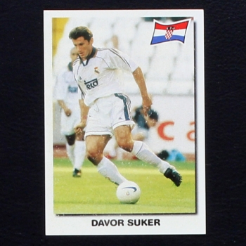 Davor Suker Panini Sticker No. 176 - Super Futebol 99