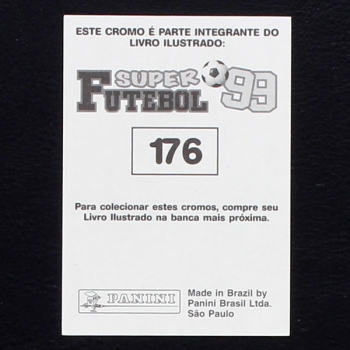 Davor Suker Panini Sticker No. 176 - Super Futebol 99