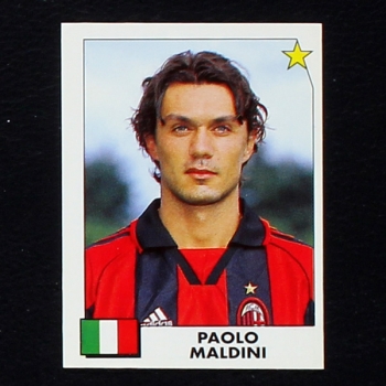 Paolo Maldini Panini Sticker No. 342 - Football 99