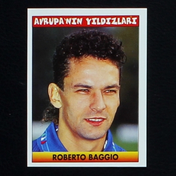 Roberto Baggio Panini Sticker No. 240 - Türkiye 1. Futbol Ligi 1996