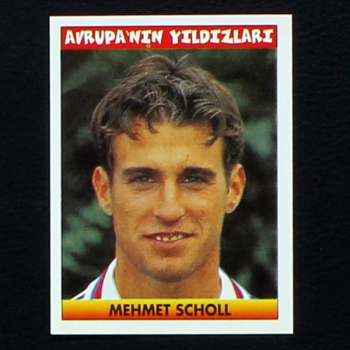 Mehmet Scholl Panini Sticker No. 255 - Türkiye 1. Futbol Ligi 1996