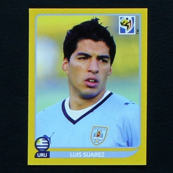 Luis Suarez Panini Sticker No. 84 - South Africa 2010 Swiss