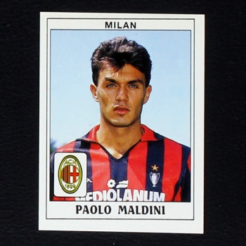 Paolo Maldini Panini Sticker No. 234 - Calciatori 1989