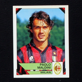 Paolo Maldini Panini Sticker No. 177 - Calciatori 1993