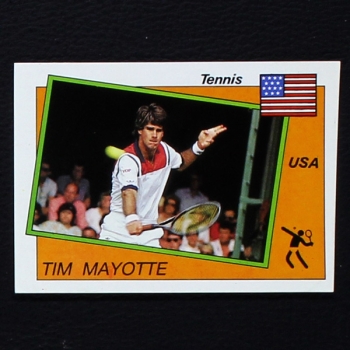 Tim Mayotte Panini Sticker No. 189 - Supersport 1986