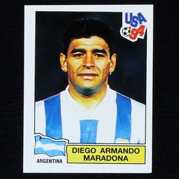 Diego Maradona Panini Bild No. 257 - Campeonato Mundial 94